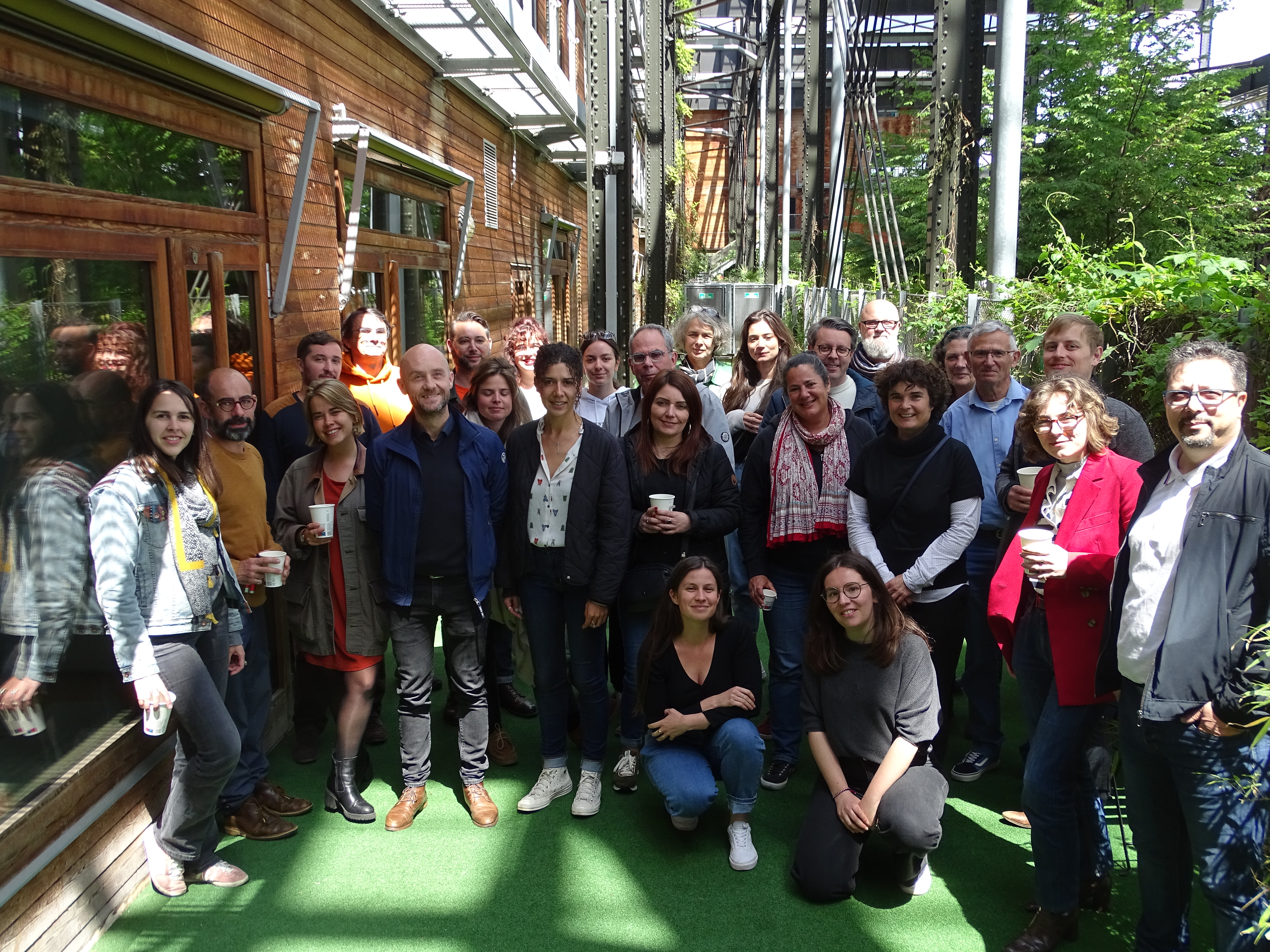 Photo de groupe avec les représentants des membres de la communauté possible réunis lors du séminaire annuel